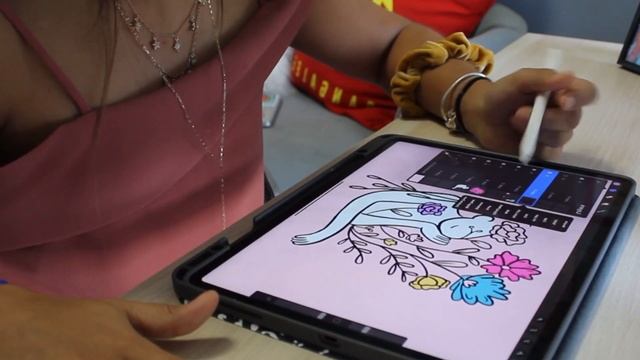 Como Ilustro en el IPad Pro + Mini Tutorial de Procreate | Hey Lovely Girl смотреть онлайн