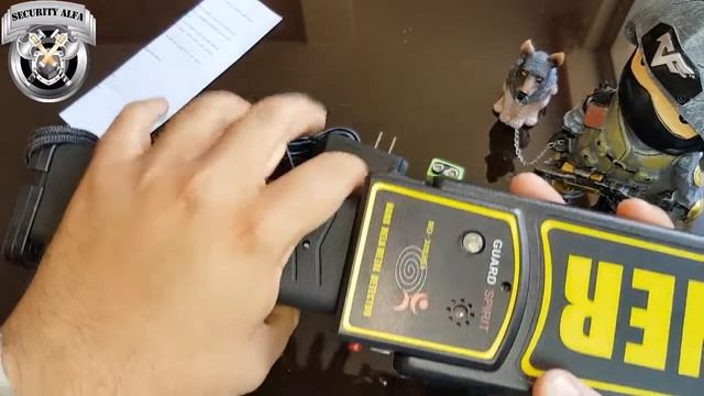 DETECTOR DE METAL MANUAL - SECURITY ALFA смотреть онлайн