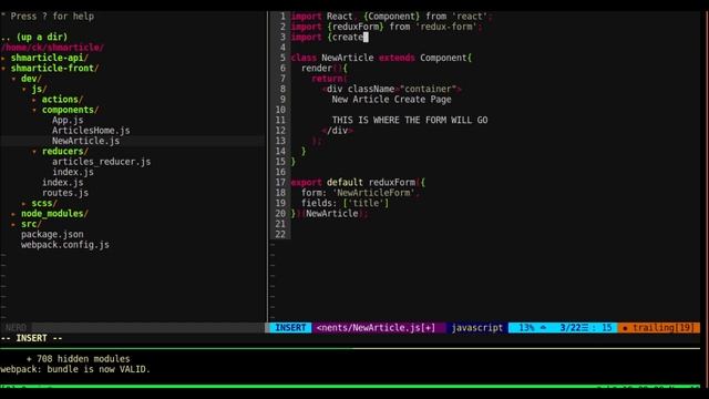 [9/15] Adding Redux Form смотреть онлайн