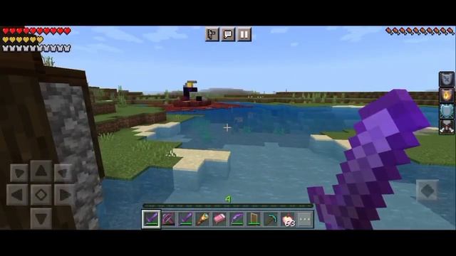 Minecraft Pocket Edition Save Villagers Figh With Pillager And Ravager смотреть онлайн