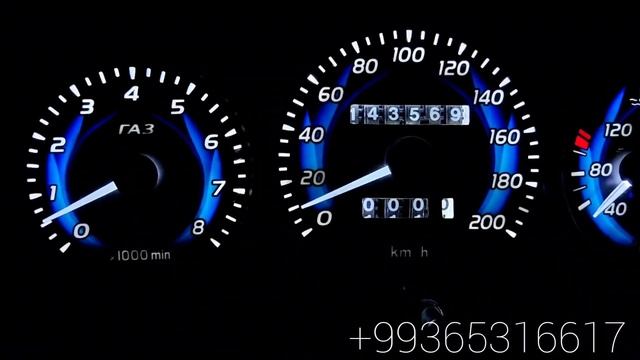 Тюнинг приборной панели (щитка приборов) Волга-Газ 3110 Tuning of dashboard смотреть онлайн