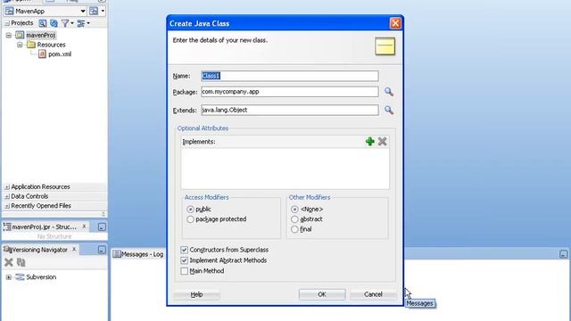 Maven Integration with JDeveloper 11g смотреть онлайн