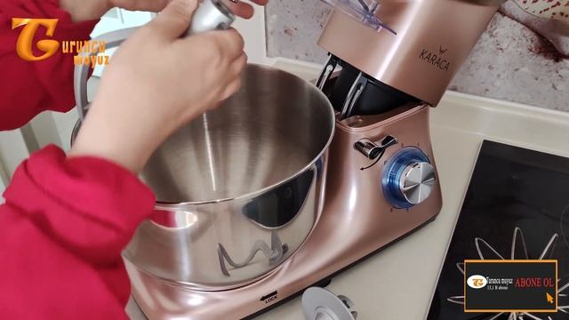 Karaca Multichef Stand Mikser Rosegold Mutfak Şefi 1400W 5,5 Lt, karaca multichef stand mikser, смотреть онлайн