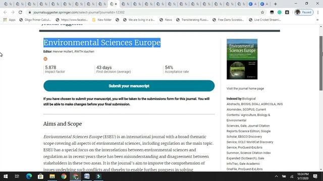 Publish your paper on COVID 19. Find suitable journals in Springer nature indexed in Scopus #COVID1 смотреть онлайн