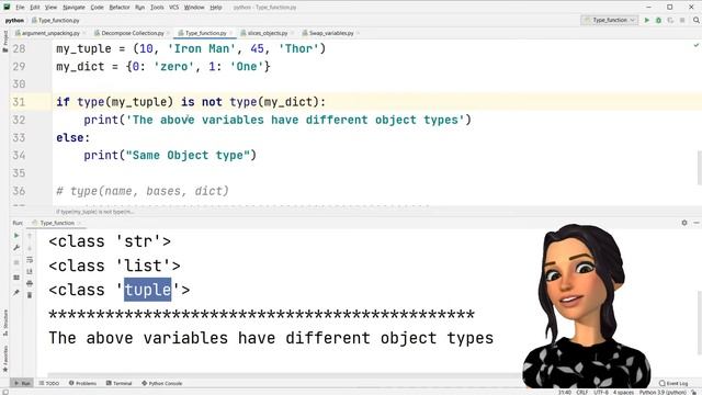 Type Function Python смотреть онлайн