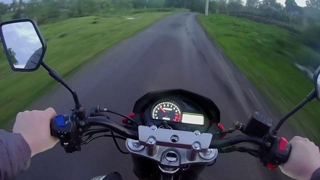 Вечерняя покатушка на Racer Fighter 300.