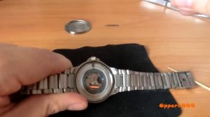 Замена батарейки. Часы Casio Edifice EF-316.