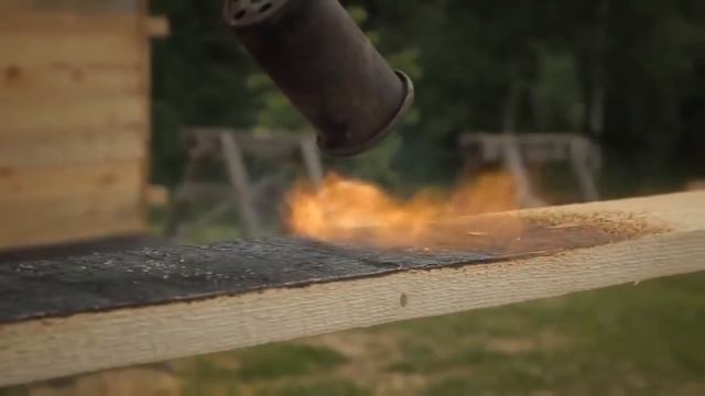 Чудо дизайн. Обработка древесины огнем по японской технологии. смотреть онлайн