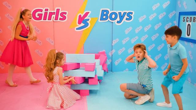 Eva And Balloons Cube Challenge And Other Adventures - Compilation Video