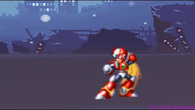 Zero (Mega Man) Sprite Animation Teste - Stick Nodes Animation V4.0.0 + Pack смотреть онлайн