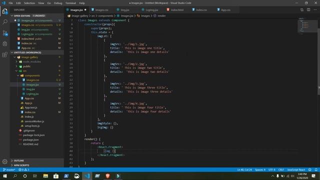 Part-4 | Class Component, Props, State & Constructor | Build A Image Gallery With ReactJS смотреть онлайн