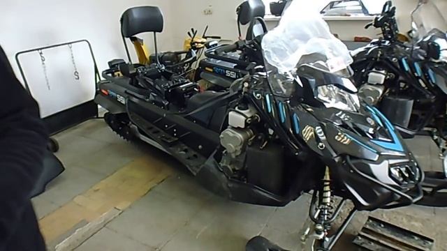 снегоход "Vector 551I" попытка запуска двигателя без аккумулятора смотреть онлайн