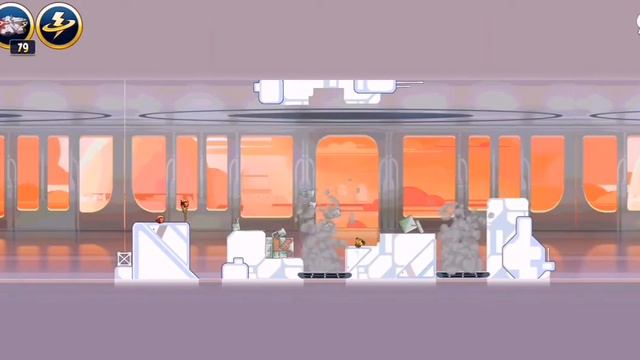 Angry Birds Star Wars Boba fett missions 4 уровень "Для души" смотреть онлайн