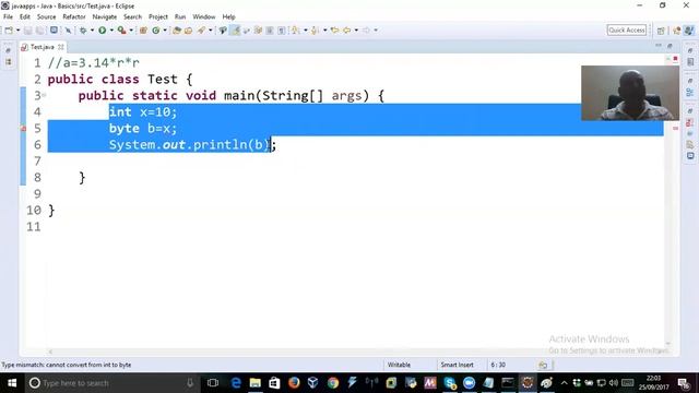 12.Interactive Core Java online by Manohar Papasani-Type Conversion смотреть онлайн