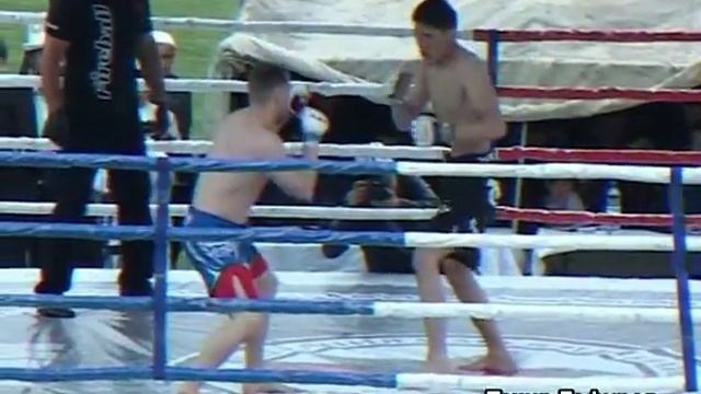 Спорт. MMA. Fight Night-1 70 кг Данияр Колбаев (Кыргызстан)-Ростислав Боченков (Россия)