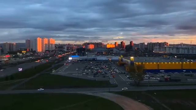 Закат 🌅 🌇 Красноярск смотреть онлайн