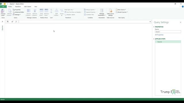 03 - Overview of Query Editor in Power Query смотреть онлайн