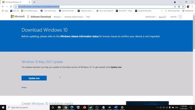 Fix DEATHLOOP Error Windows 10 Version 1909 November Update Is Required To Run This Application смотреть онлайн