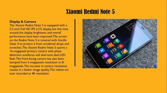 Xiaomi Redmi Note 5 (Review)