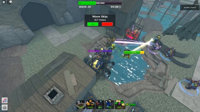 Accelerators and Executioners Solo Fallen Mode Roblox Tower Defense Simulator смотреть онлайн