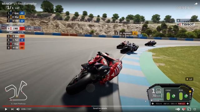 MotoGP 21 First Official Gameplay Breakdown смотреть онлайн