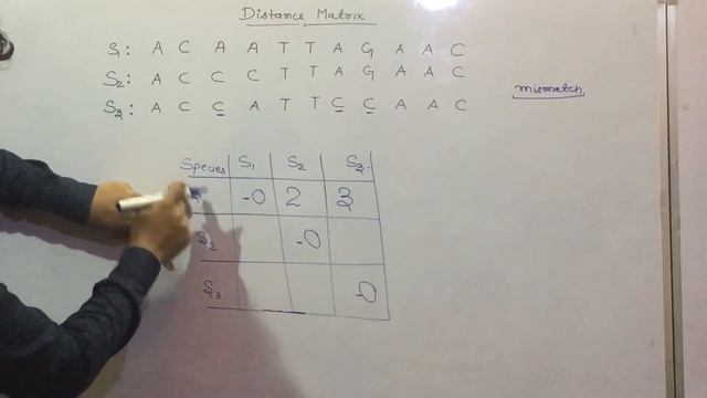 Bioinformatics | Part 1 | Distance Matrix Construction | Phylogeny | G Academy | Hindi Explanation смотреть онлайн