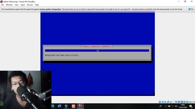 INSTALL DEBIAN 9 DI ORACLE VM VIRTUAL BOX LENGKAP смотреть онлайн