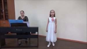 Пастушья песня. Французская народная песня в обр. Колэ. Коняева Ксения