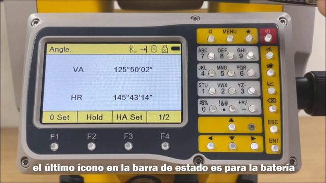 Video Tutorial (1/15) - Estación Total SOUTH N3 - Teclas principales смотреть онлайн