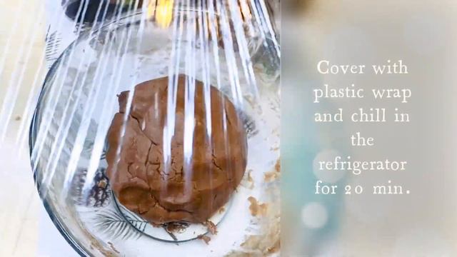 CHOCOLATE PINECONE COOKIES with powdered sugar / Шоколадное печенье, шишки /шоколадови шишарки смотреть онлайн