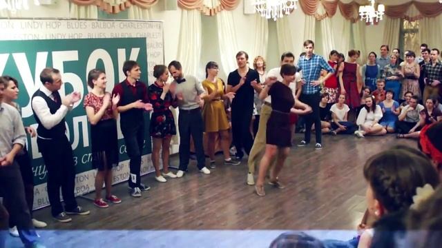Lindy Hop open strictly. Final. Кубок поволжья по танцам в стиле свинг. смотреть онлайн