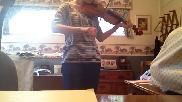 Practice for " call me maybe" violin cover смотреть онлайн