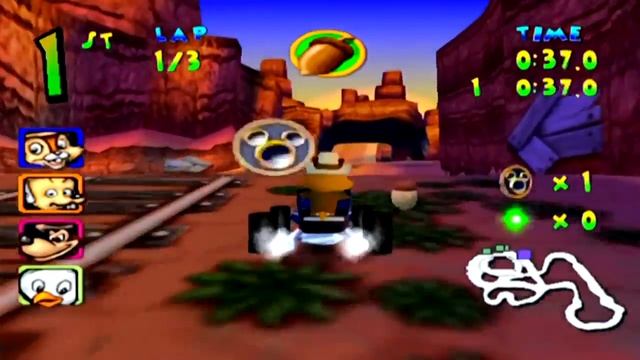 Walt Disney World Quest: Magical Racing Tour [Dreamcast] - Gameplay смотреть онлайн
