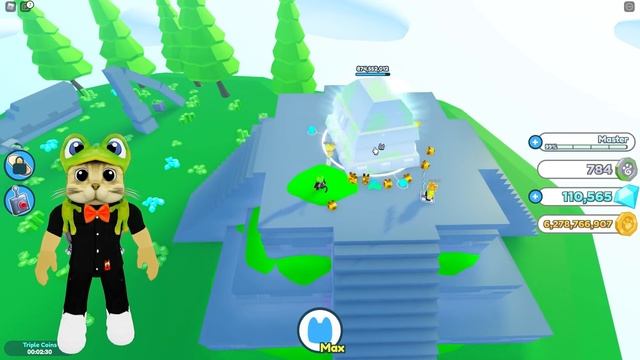 НОВЫЙ МИР И ПЕТЫ + КОД в Пет симулятор Х роблокс | Pet Simulator X roblox | Симулятор питомцев смотреть онлайн