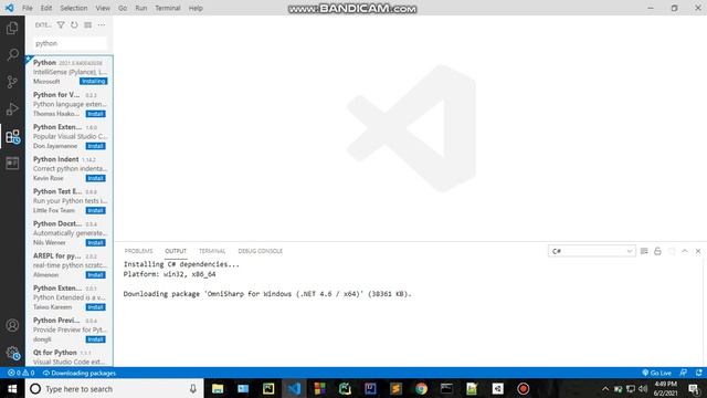 How to basically install python extension on visual studio code | dedantechhub tuts. смотреть онлайн