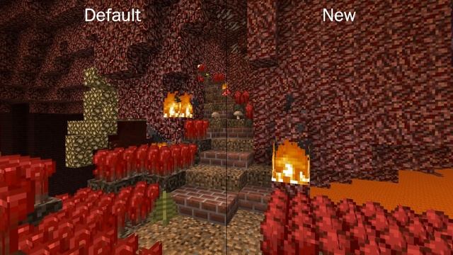 Minecraft New Default Textures - Side by Side Comparison смотреть онлайн
