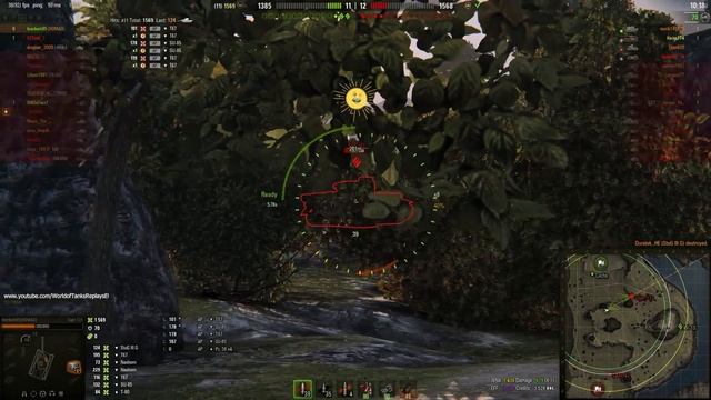 World of Tanks Tiger 131 13 kills !!! 1.600 EXP 45K credits - Cliff смотреть онлайн