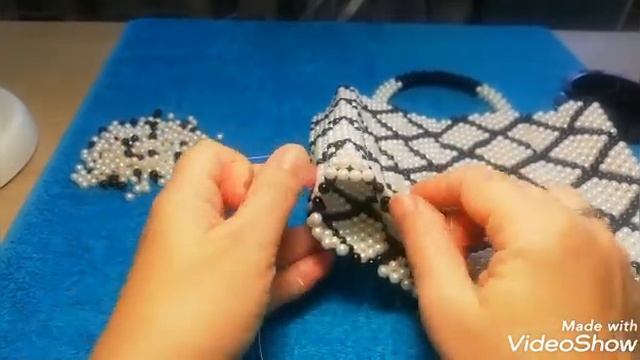 Pearl bag of beads "Rhombus"# 8.
Diy Жемчужная сумка "Ромб"#? смотреть онлайн