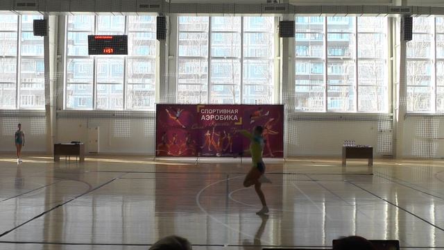 Бельская Полина - спортивная аэробика г.Ульяновск смотреть онлайн