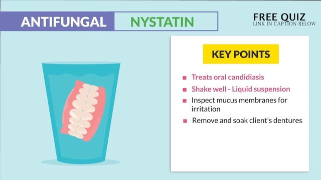 Pharmacology - Antifungals - Fluconazole Nystatin nursing RN PN NCLEX.mp4 смотреть онлайн