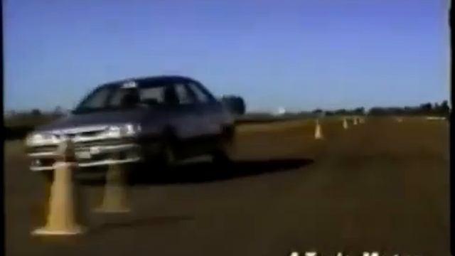 Renault 19 Europa Geyik Testi - Moose Test - Renault 19 Yol Tutuş Testi #Renault #Renault19 #Europa