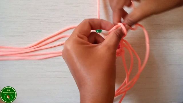 DIY Macrame Flower Keychain | 마크라메 꽃 키링 | llaveros en macrame смотреть онлайн