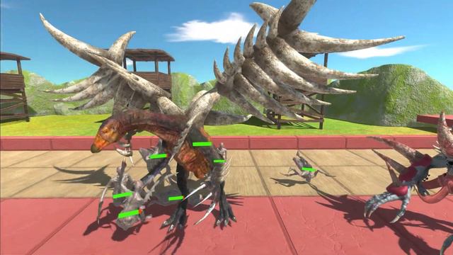 Therizinosaurus of Evolution VS Scourge of Evolution - Animal Revolt Battle Simulator смотреть онлайн
