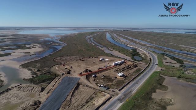 Space X Boca Chica Site - RGV Aerial Photography смотреть онлайн