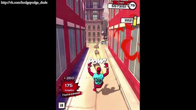 Spider-Man Unlimited играю #44 (мобильная версия) iOs смотреть онлайн