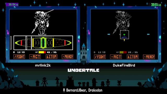 mrlink2k vs DukeFireBird - Undertale Fall Tournament 2019 - Geno Mode смотреть онлайн