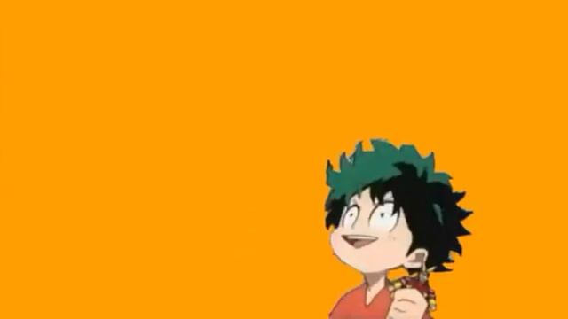 My Hero Academia - Deku Headbanging in orange screen (FREE DOWNLOAD) (Chroma Key) смотреть онлайн