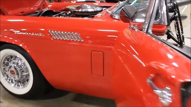1957 Ford Thunderbird Red смотреть онлайн