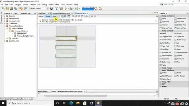 All JOptionPane Message dialog box in Java Swing|ConfirmDialog, InputDialog, MessageDialog box ? смотреть онлайн