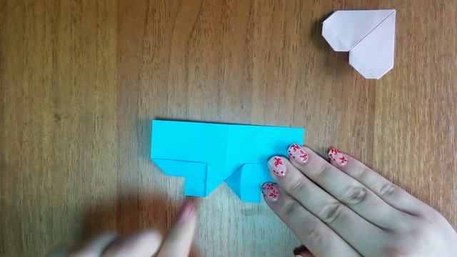 Закладка для книги сердце / Оригами сердце / Ко дню Святого Валентина смотреть онлайн